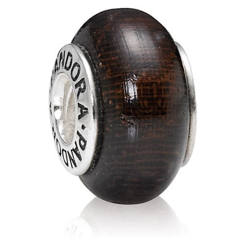 Coracao de Negro Wood Charm