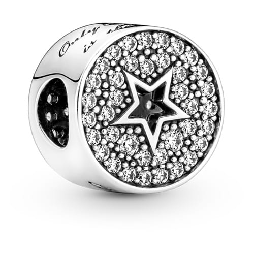 Pavé Star Congratulations Charm