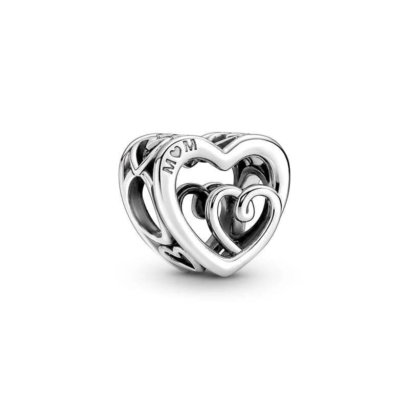 Pandora Entwined Infinite Hearts Charm 790800C00 790800 — Foto 1 von 1