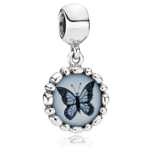 Butterfly Cameo Charm