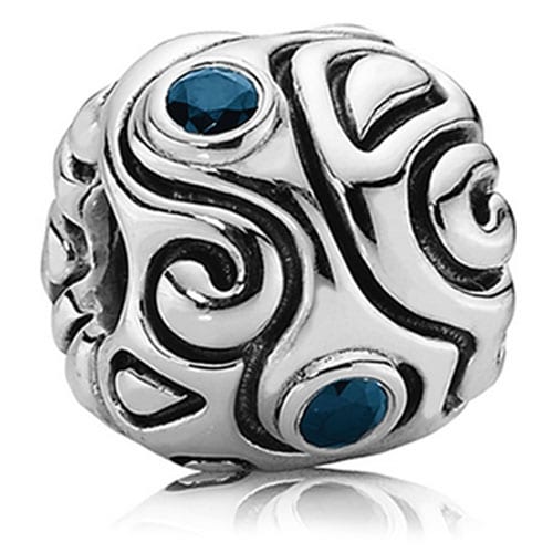 Large Day Dream with Indigo CZ Charm