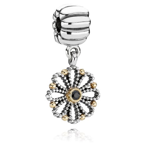Lace Flower Dangle Clip