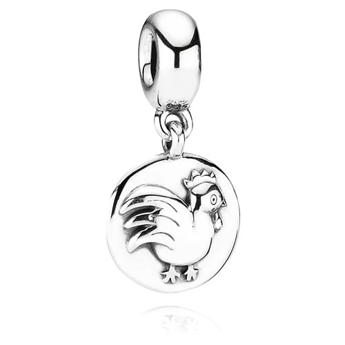 Chinese Zodiac Rooster Charm