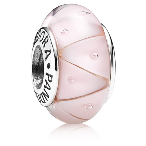 Rose Murano Looking Glass Charm