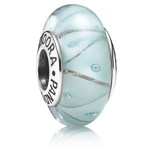 Blue Murano Looking Glass Charm