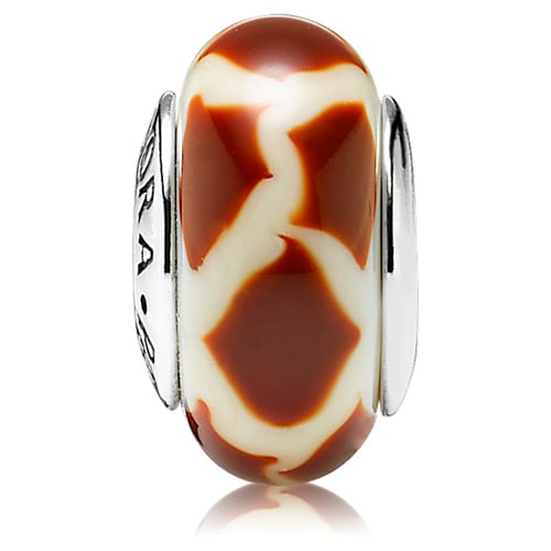 South African Giraffe Murano Charm