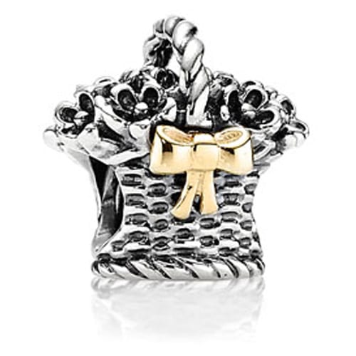 Forever Bloom Basket Charm