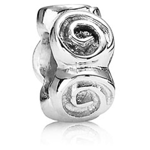Silver Roses Spacer