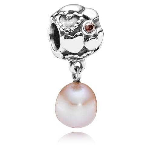 Pandora Pearl of Hearts Dangle 791017PNP 791017P — Foto 1 von 1