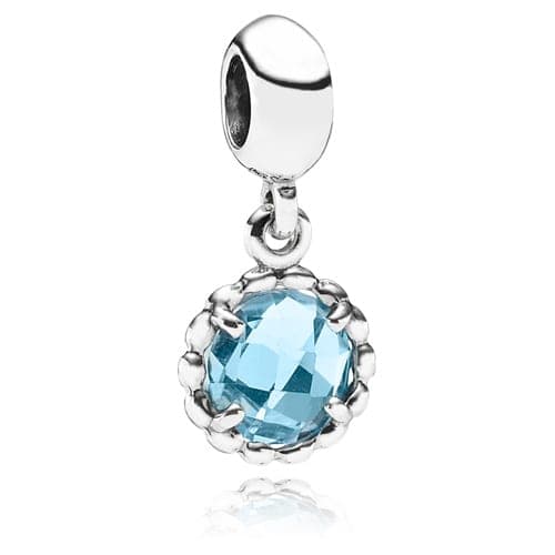 Pandora Blue Bell Pendant Charm 791021BTP 791021 — Foto 1 von 1