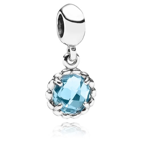 Blue Bell Pendant Charm