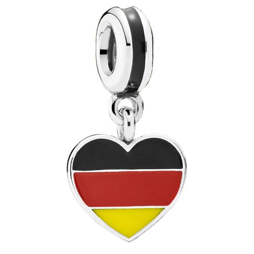 Germany Heart Flag Dangle