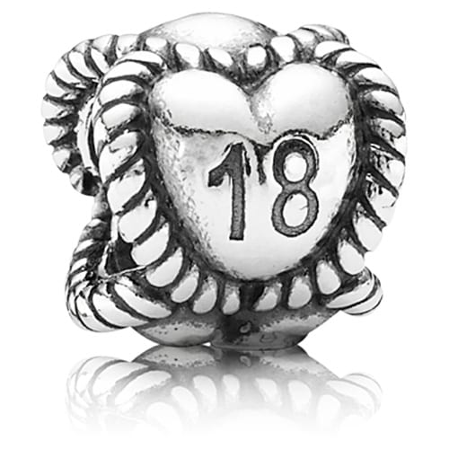 18 Birthday Milestone Charm
