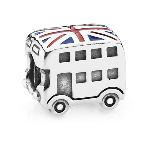 Double Decker Bus Charm