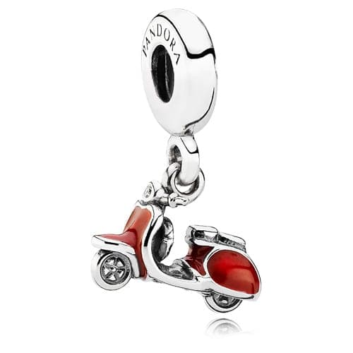 Pandora Red Scooter Dangle Charm 791140EN42 791140E — Foto 1 von 1