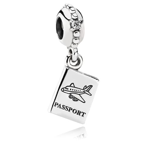 Adventure Awaits Passport Dangle