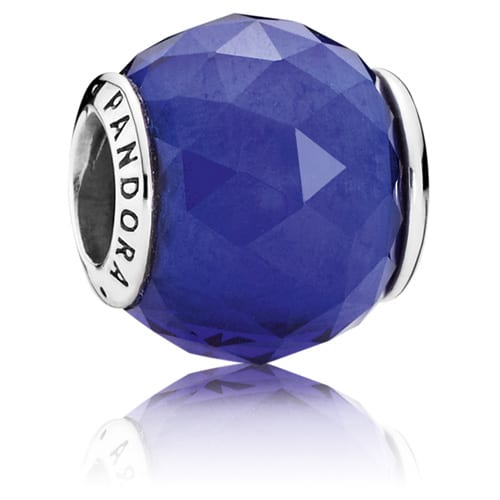 Royal-Blue Geometric Facets Charm