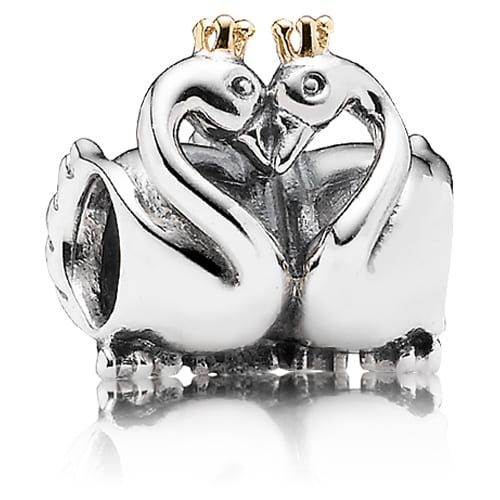 Swan Embrace Charm