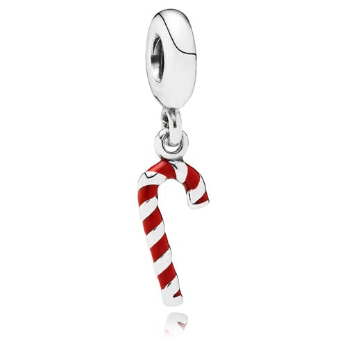 Candy Cane Dangle Charm