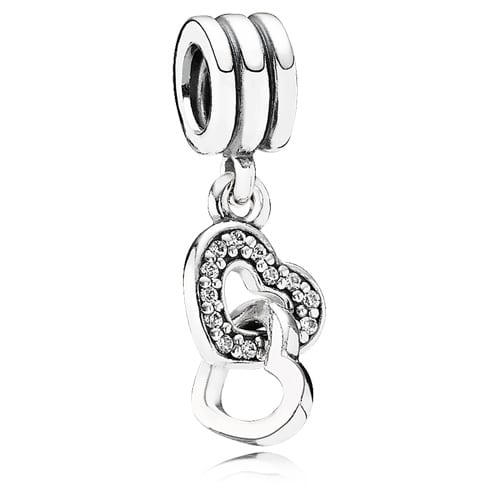 Entwined Hearts Charm