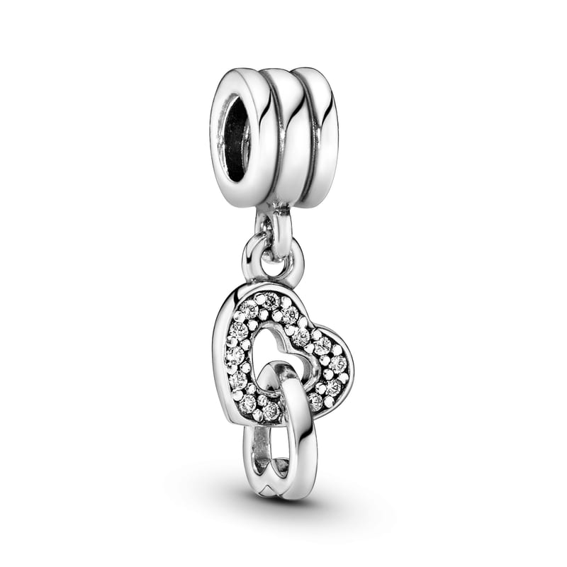 Entwined Hearts Charm