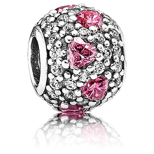 Shimmering Heart Charm
