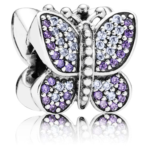Sparkling Butterfly Charm