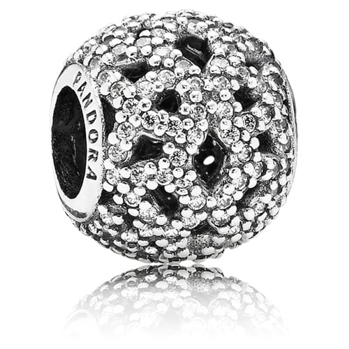 Shimmering Lace Charm