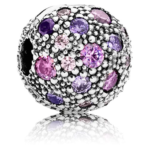 Cosmic Stars Clip with Purple and Pink Zirconia
