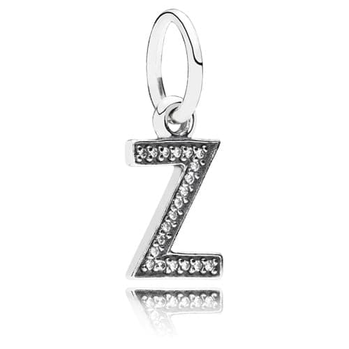 Pandora Letter Z Dangle with Zirconia 791338C 791338CZ — Foto 1 von 1