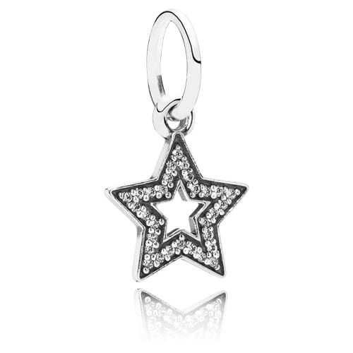 Symbol of Aspiration Dangle with Zirconia