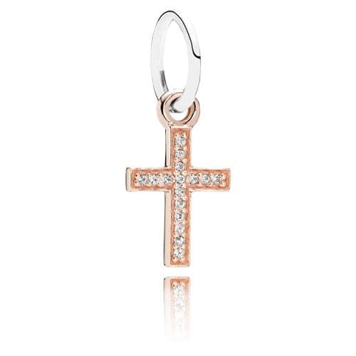 Pandora Rose Gold Symbol of Faith Dangle 791354CZ 791354C — foto 1 de 1