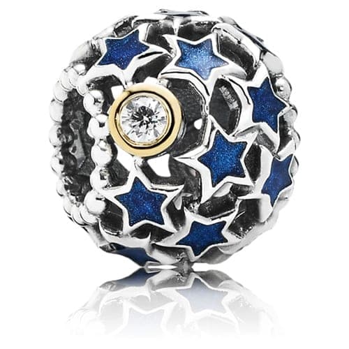 Pandora Night sky, blue enamel & clear cz 791371CZ 791371C — Foto 1 von 1