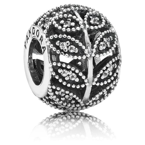Sparkling Leaves Charm