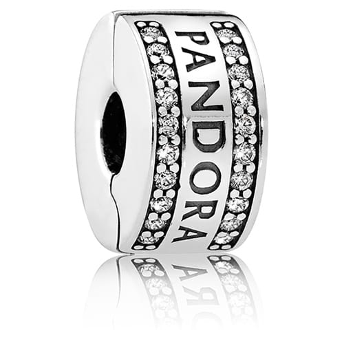 Pandora Logo Silicone Clip