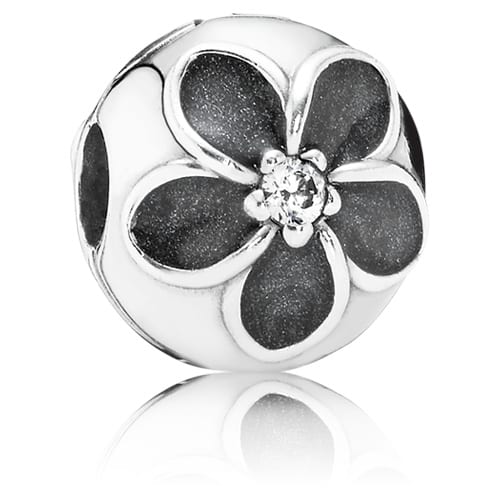 Mystic Floral Clip with Zirconia