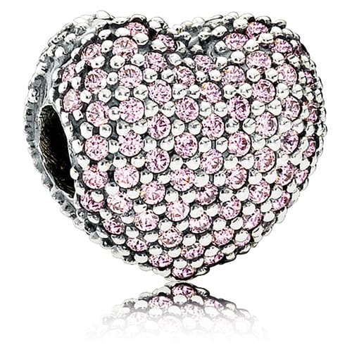 Pavé Open My Heart Pink