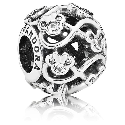 Disney Mickey and Minnie Infinity Charm