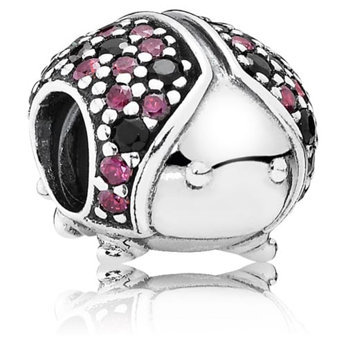 Sparkling Ladybug Charm
