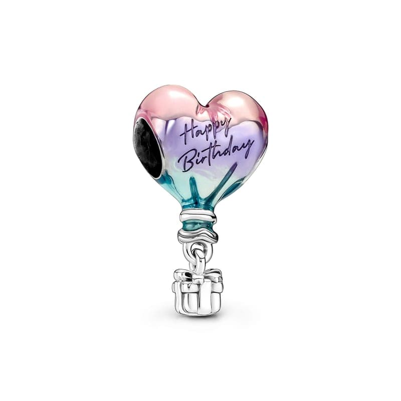 Pandora Happy Birthday Hot Air Balloon Charm 791501C01 791501 — Foto 1 von 1