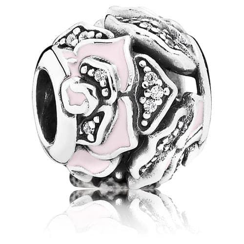 Pandora Delicate Rose Charm with Pink Enamel 791527EN40 791527E — photo 1 of 1