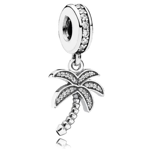 Sparkling Palm Tree Dangle