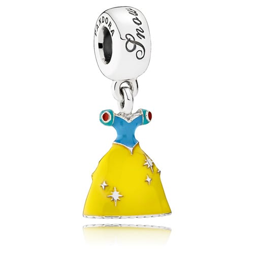 Disney Snow White's Light Yellow Dress Dangle