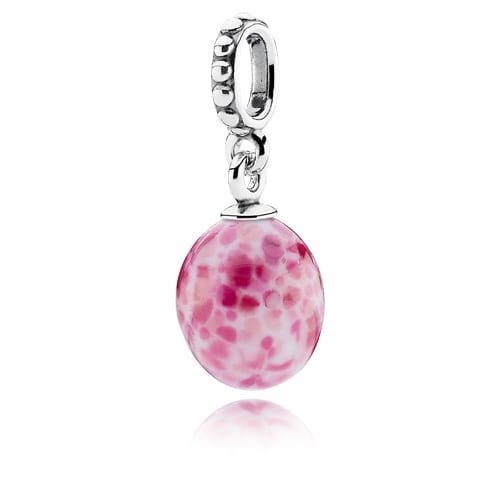 Pink Speckled Beauty Dangle