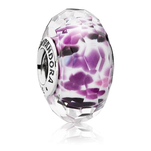 Pandora Shoreline Sea Glass Faceted Murano Charm 791608 — Foto 1 von 1