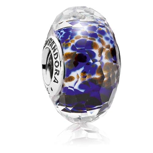 Pandora Deep Ocean Sea Glass Faceted Murano Charm 791609 — photo 1 of 1