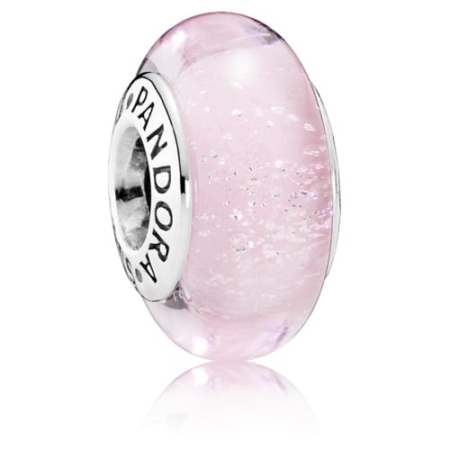 Disney Aurora's Signature Color Murano Glass Charm