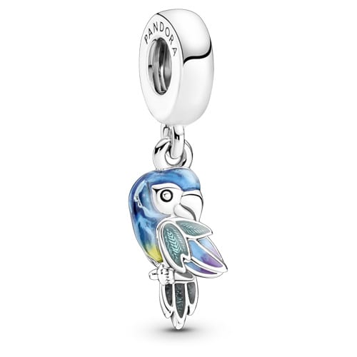 Jungle Paradise Parrot Dangle Charm