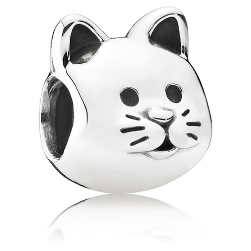 Curious Cat Charm