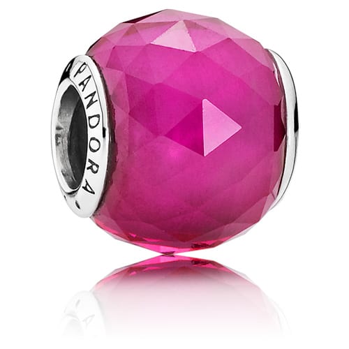 Synthetic Ruby Geometric Facets Charm